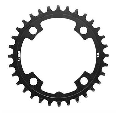 PLATO SUNRACE CRMS66 22T ACERO NEGRO BCD 64
