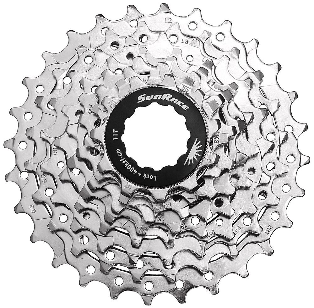 CASSETTE SUNRACE CSR86 8V 11-28 NIQUEL