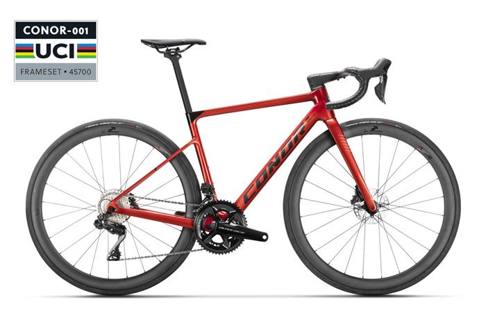 CONOR VOLCANO DURA-ACE RED