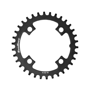 PLATO SUNRACE CRMS00 30T ACERO NEGRO BCD 96