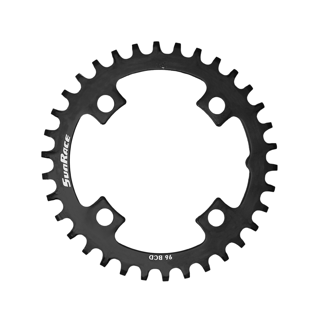 PLATO SUNRACE CRMS00 30T ACERO NEGRO BCD 96