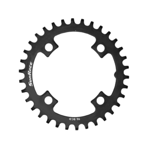 PLATO SUNRACE CRMS00 34T ACERO NEGRO BCD 96
