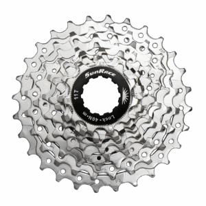 CASSETTE SUNRACE CSR91 9V 11-28T PLATA