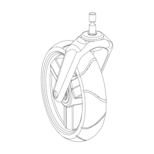 RUEDA THULE REMOLQUE PASEO 8 COASTER