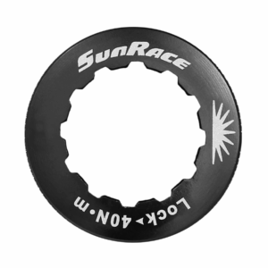 TUERCA CIERRE CASSETTE SUNRACE SP712 12T NEGRO