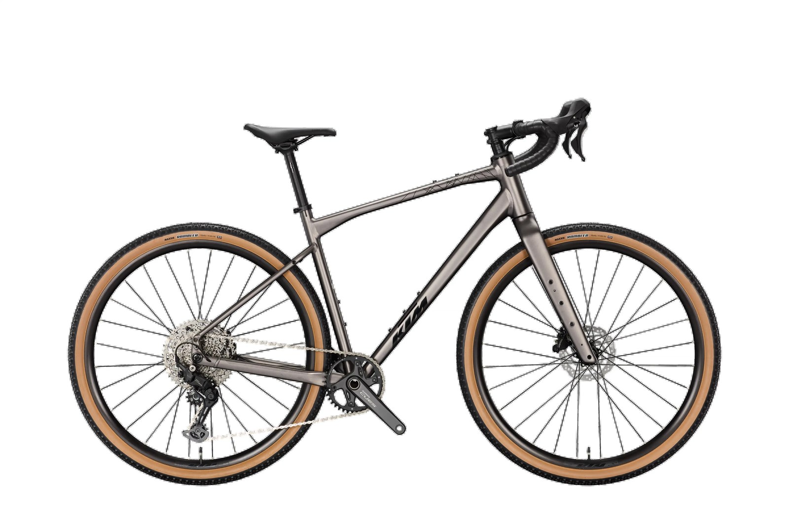 KTM GRAVELATOR 25 2027 MOON ROCK MATT (BLACK GLOSSY)