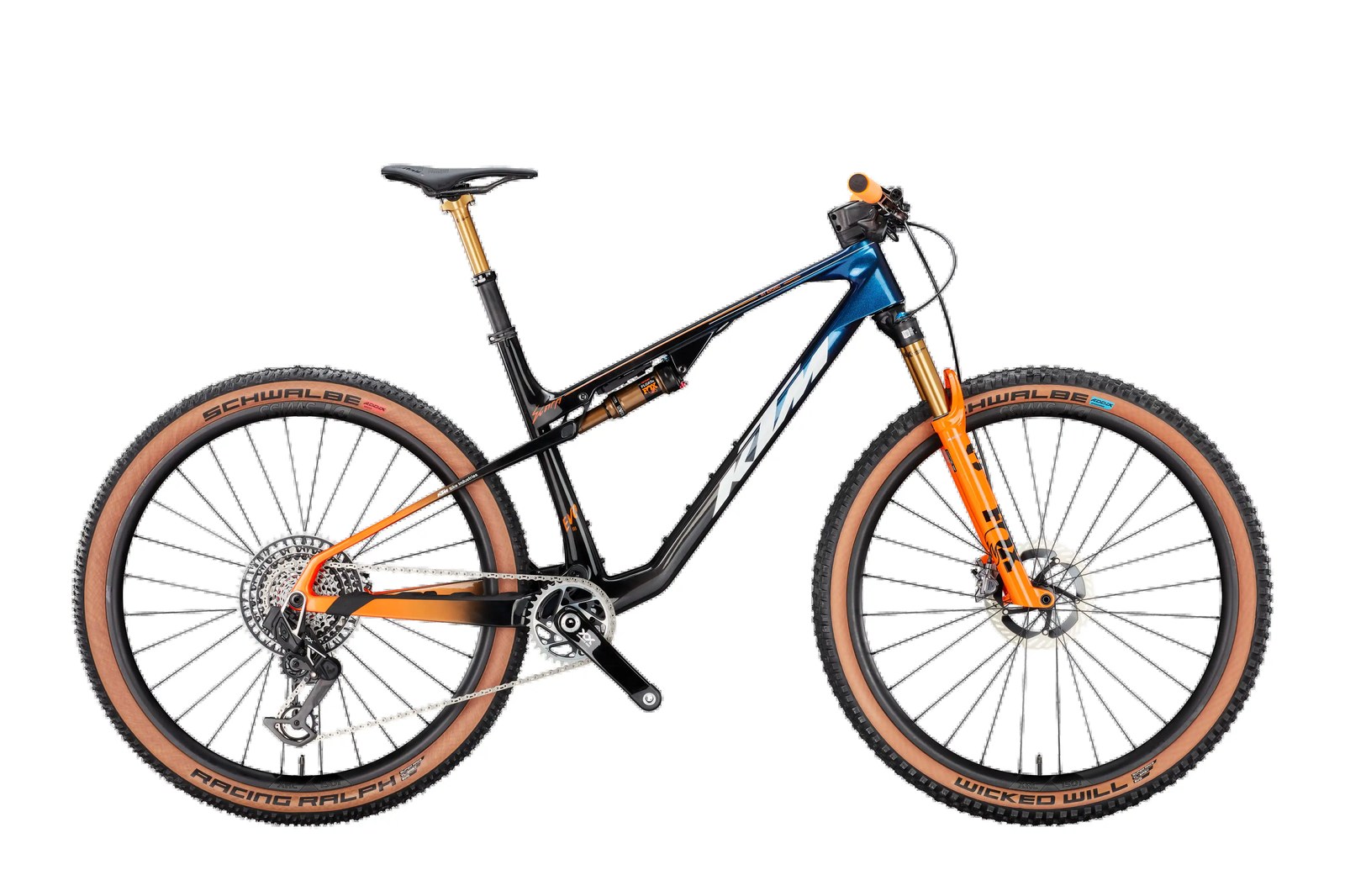 KTM SCARP MT EXONIC 2027 CARBON+BLUE+ORANGE