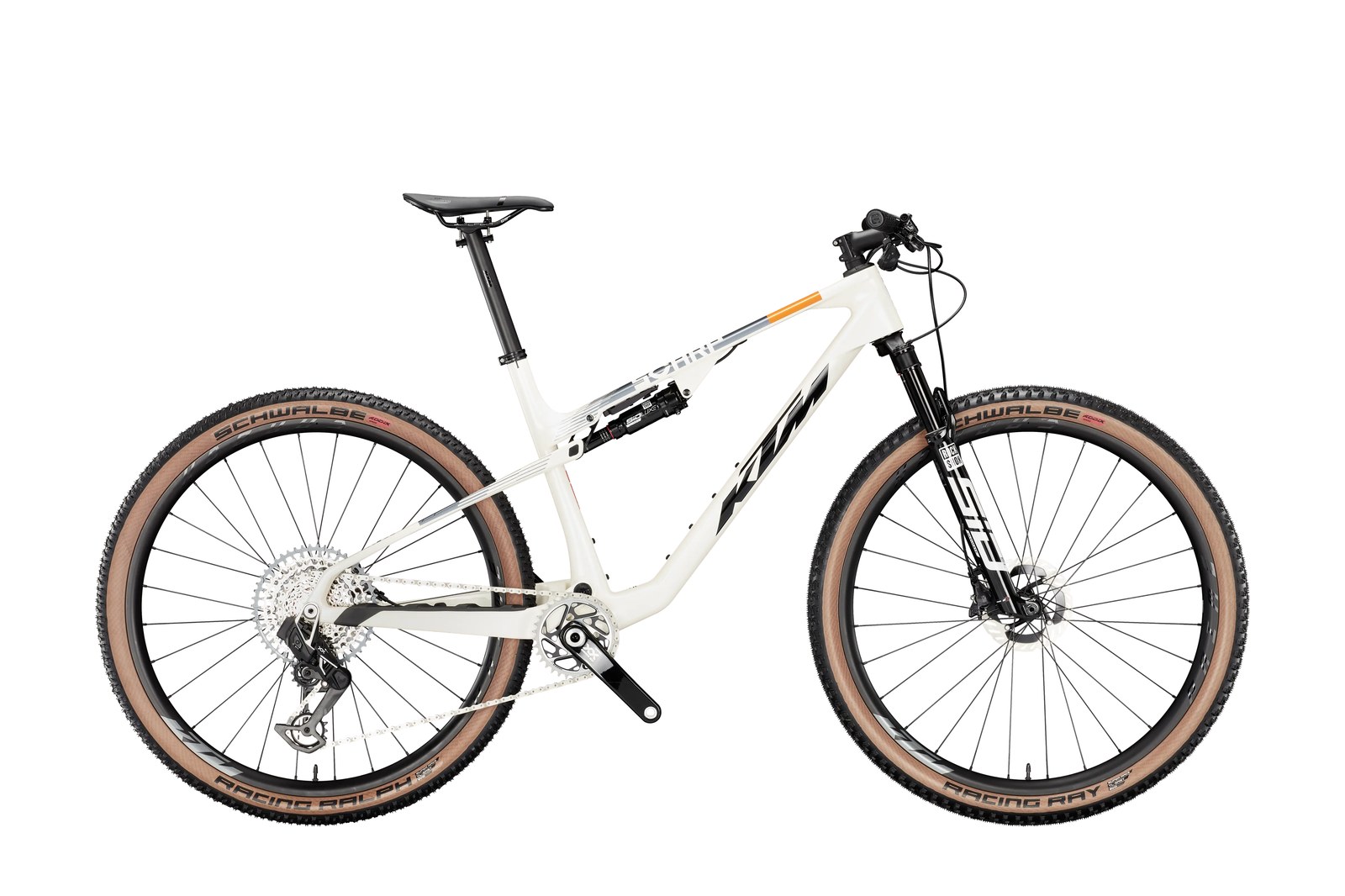 KTM SCARP PRIME 2025 OPAL WHITE (BLACK+ORANGE)