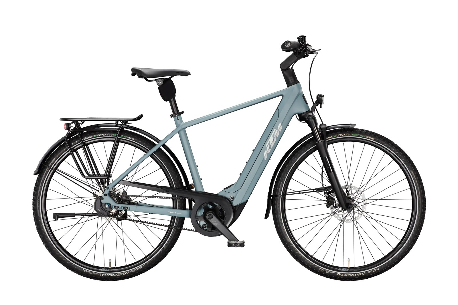 KTM MACINA CITY PX 810 BELT DI2 2027 BLUEGREY MATT (SILVER+BLUE)