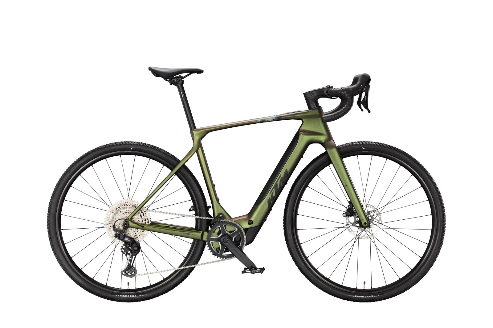 KTM MACINA GRAVELATOR SX ELITE 2027 KIWI MATT (BLACK+SILVER)