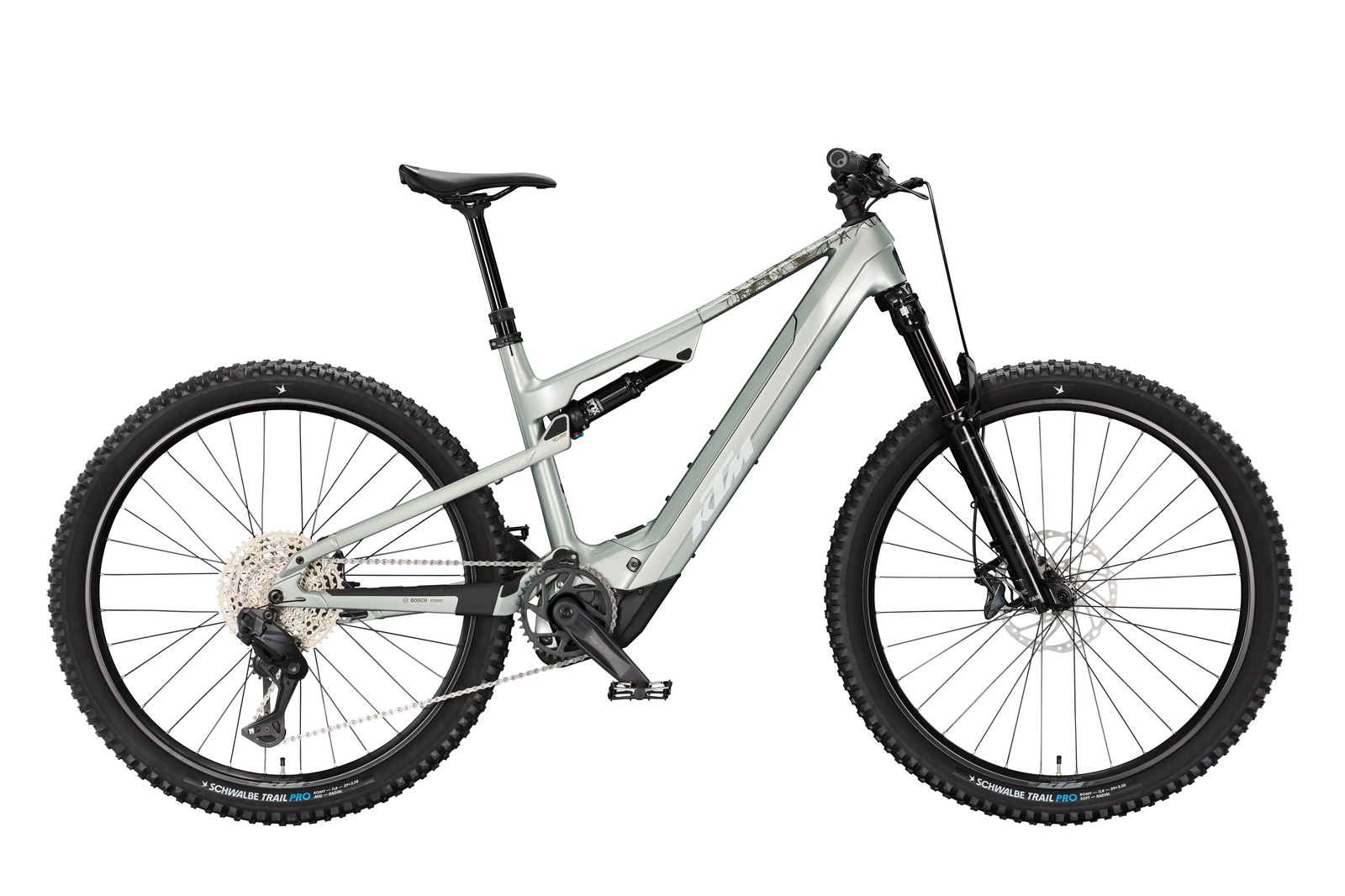 KTM MACINA LYCAN MASTER CX-R DI2 2027 EMERALD GREY (WHITE+BLACK)