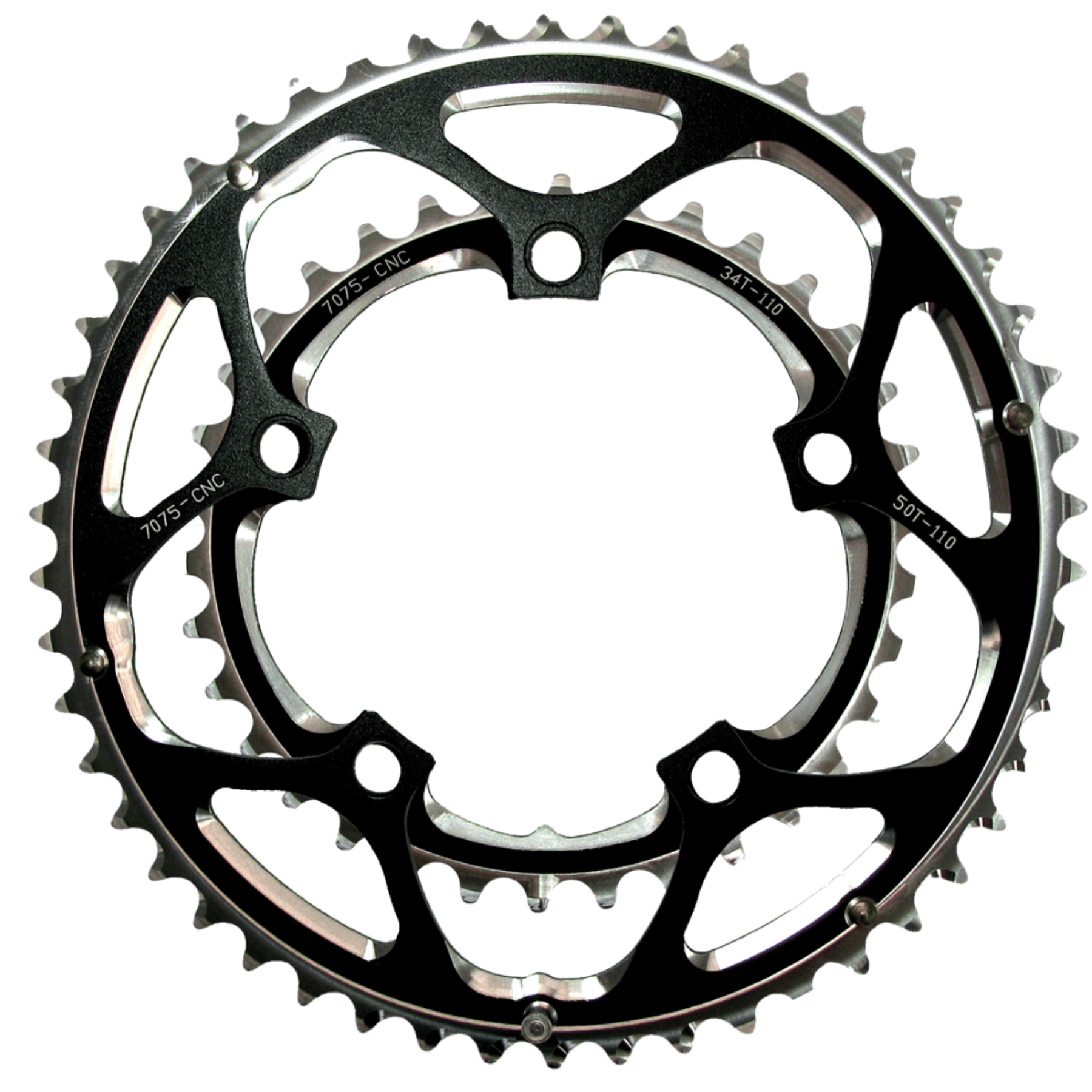 PLATO SUNRACE CRRX1 36T ALUMINIO NEGRO BCD 110