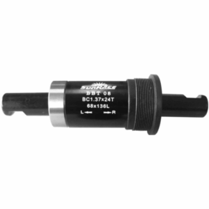 PEDALIER SUNRACE BBT08 68/37/136MM ACERO THREADED