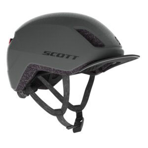 CASCO SCOTT IL DOPPIO PLUS DARK GREY REFLECTIVE 2027 - foto 1