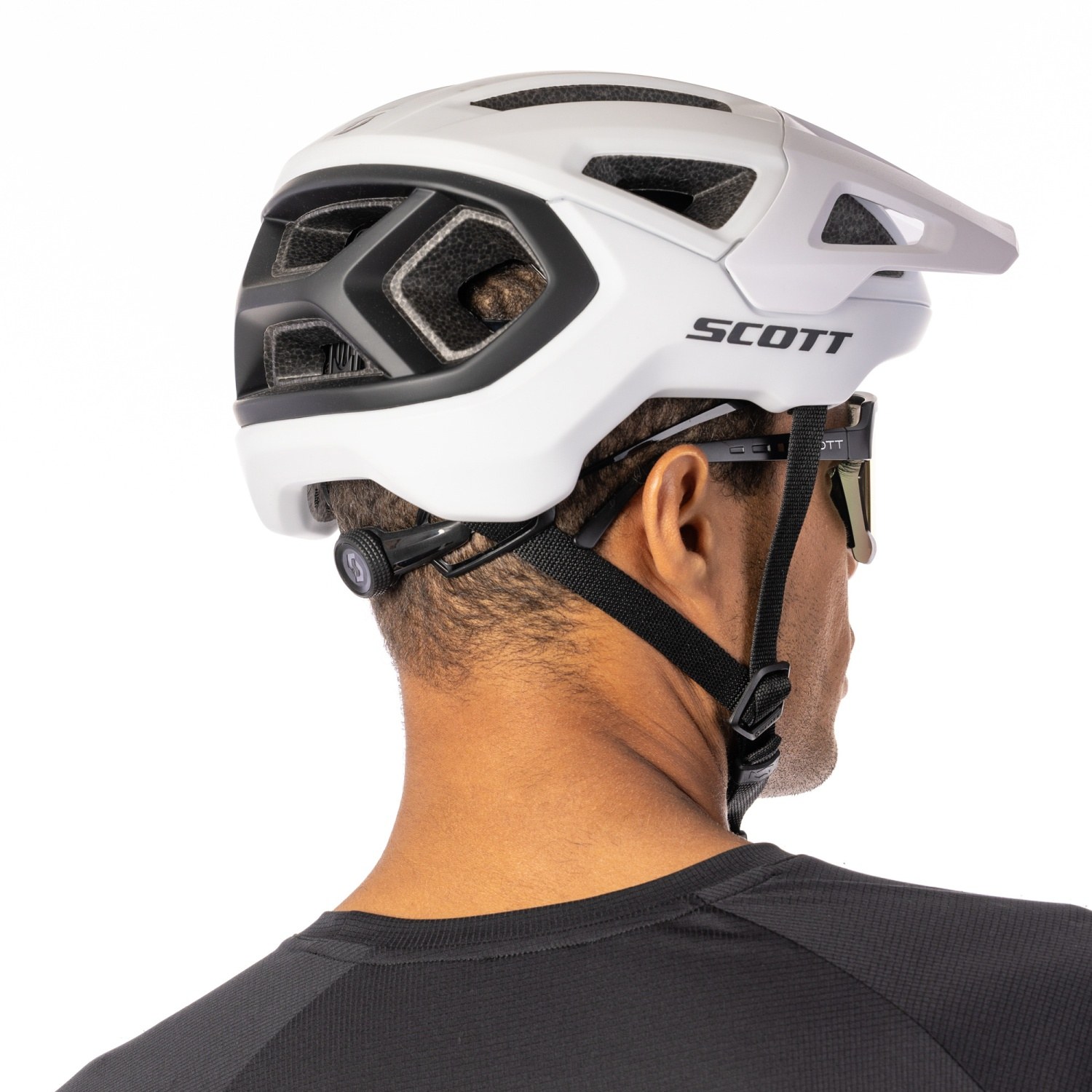 CASCO SCOTT TAGO PLUS WHITE/BLACK 2027 - foto 6