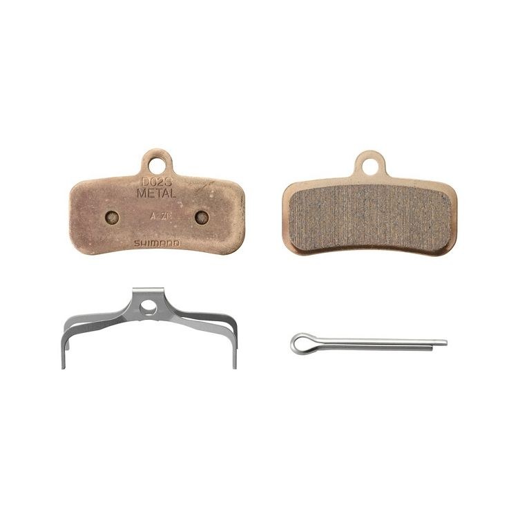 PASTILLAS DE FRENO DE DISCO BP-D02S-MX METÁLICAS SIN BRIDA - SHIMANO