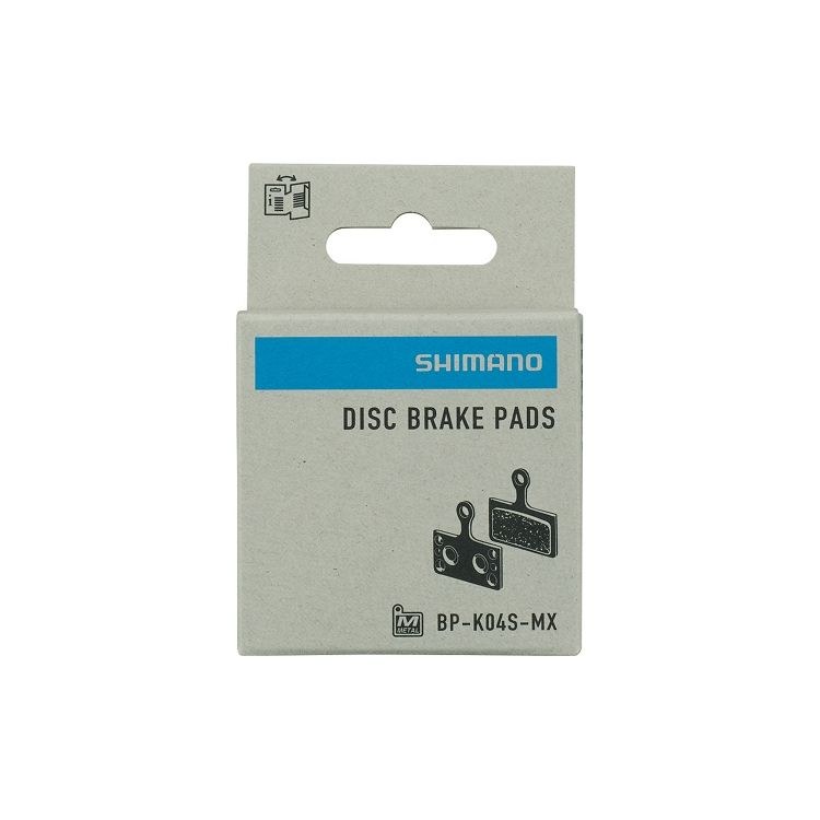 PASTILLAS DE FRENO DE DISCO BP-K04S-MX METÁLICAS SIN BRIDA - SHIMANO