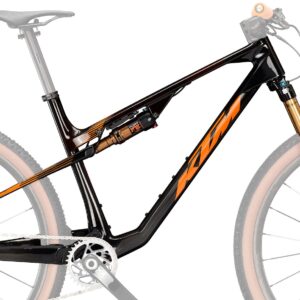 KIT CUADRO + HORQUILLA KTM SCARP MT EVO3 Transparent orange / on orange