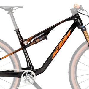 KIT CUADRO + HORQUILLA KTM SCARP MT EVO3 Carbon/Transparent Orange