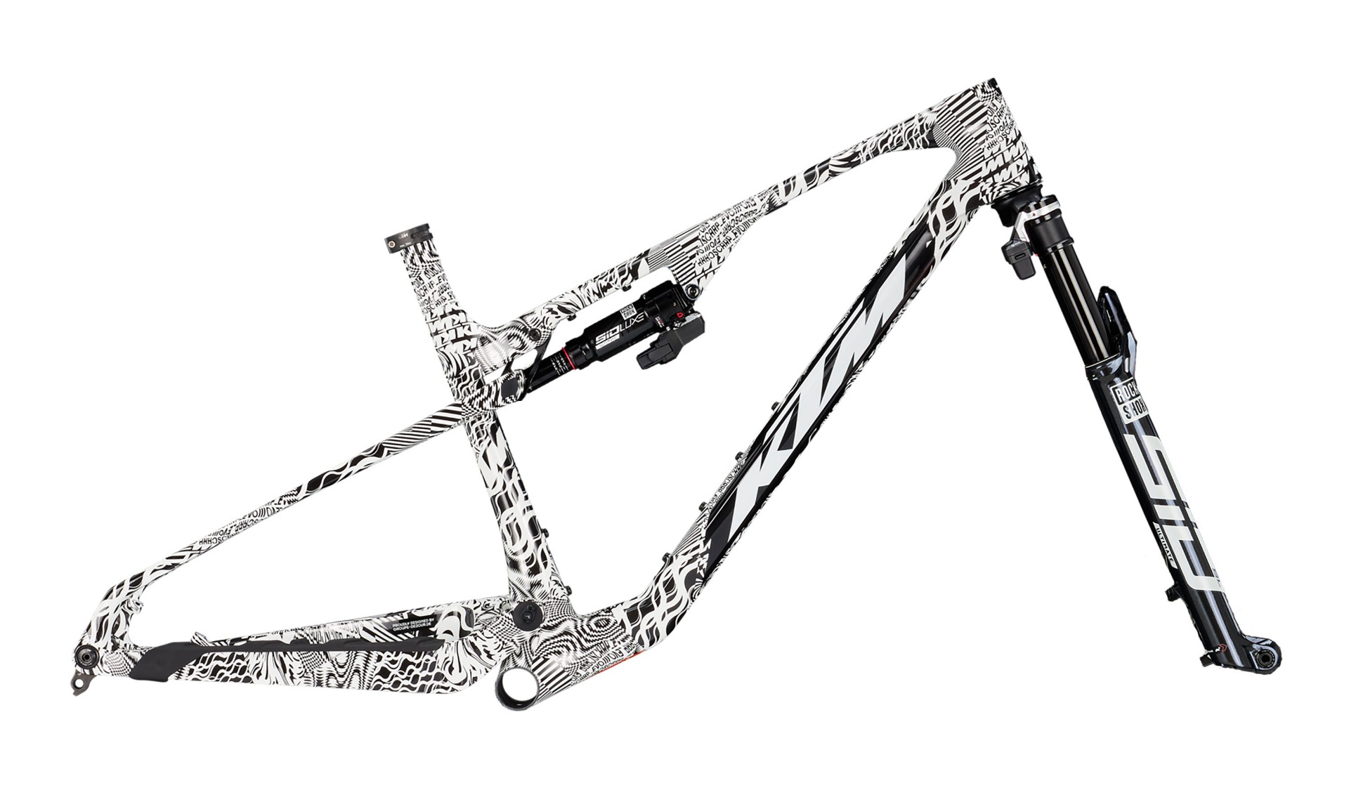 KIT CUADRO + HORQUILLA KTM SCARP EVO3 White erlkoenig