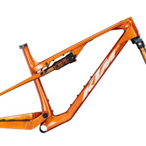 KIT CUADRO + HORQUILLA KTM SCARP MT Crystal fresh orange/white