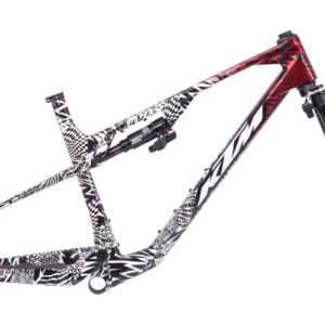 KIT CUADRO + HORQUILLA KTM SCARP EVO3 Black/white/red