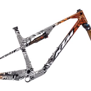 KIT CUADRO + HORQUILLA KTM SCARP MT EVO3 BLACK/WHITE/ORANGE