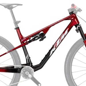 KIT CUADRO + HORQUILLA KTM SCARP EVO3 Crystal red / black / white