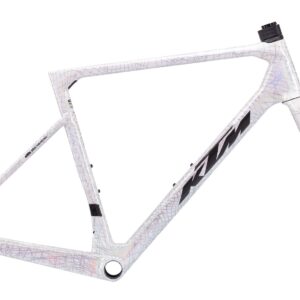 KIT CUADRO + HORQUILLA KTM REVELATOR ALTO White/silver/crome dots