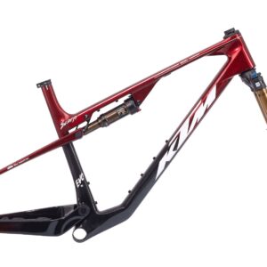 KIT CUADRO + HORQUILLA KTM SCARP MT EVO3 Crystal red/black/white