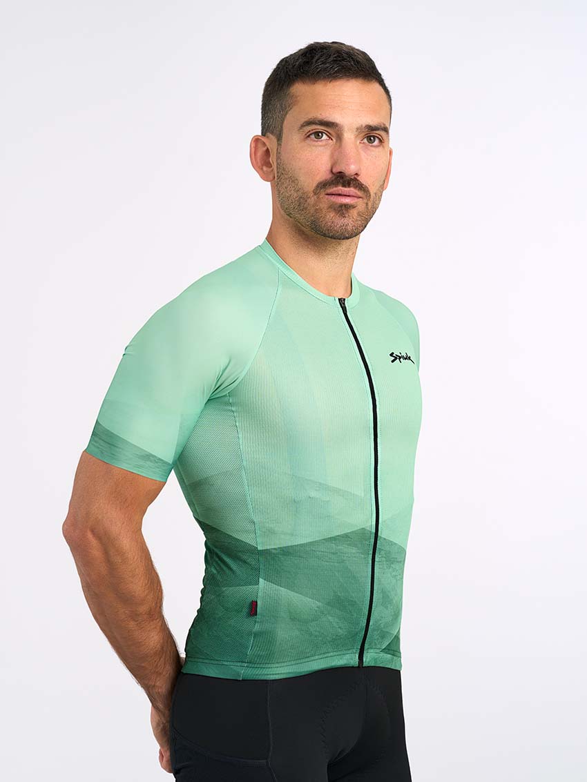 Maillot Gravel STAR VERDE