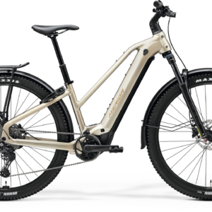 MERIDA EFLOAT CC 500 EQ W 2026 en color HIGH CREAM, vista lateral completa
