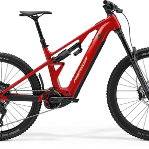 MERIDA EONE EIGHTY 700 2026 en color HERITAGE RED, vista lateral completa