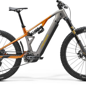 MERIDA LITHOS 10K 2027 en color WILD HONEY, vista lateral completa