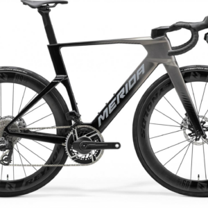 MERIDA REACTO 10K 2027 en color SLATE GREY, vista lateral completa