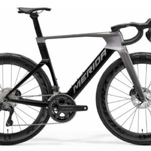 MERIDA REACTO 8000 2027 en color SLATE GREY, vista lateral completa