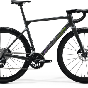 MERIDA SCULTURA 7000 2026 en color DARK GREY, vista lateral de la bicicleta completa