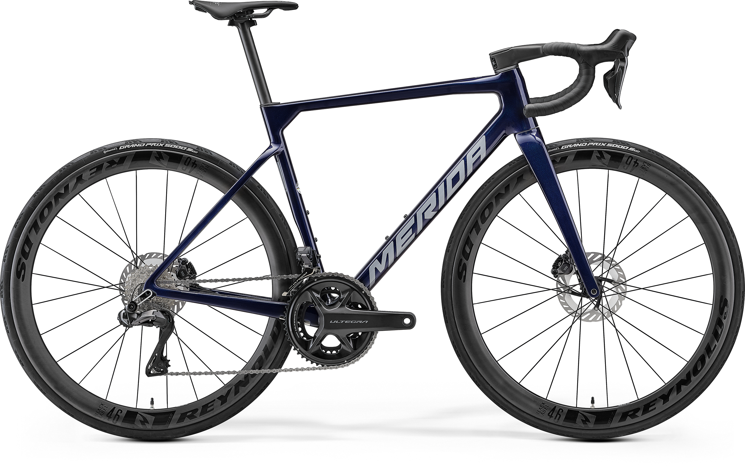 MERIDA SCULTURA 9000 2027 en color STARFIELD PURPLE, vista lateral completa