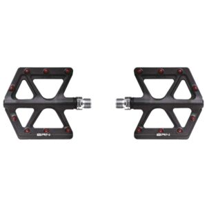 Pedales BRN Carbon Kite negro rojo