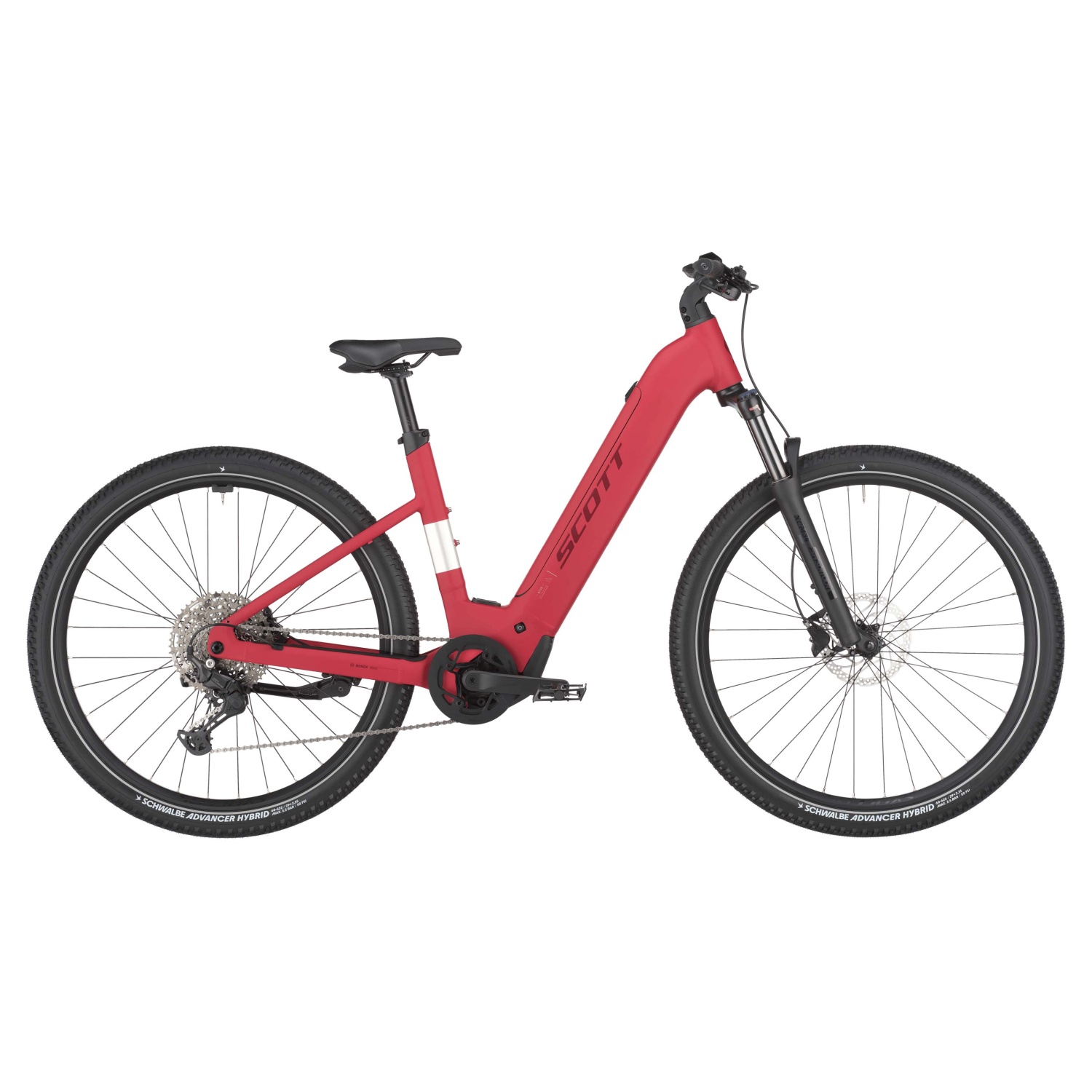 SCOTT AXIS 30 WAVE 2025 RASPBERRY RED