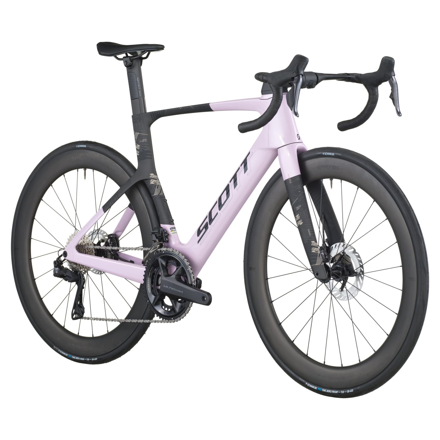 SCOTT FOIL RC 10 2026 VIOLET PINK/CARBON BLACK M - Imagen 2