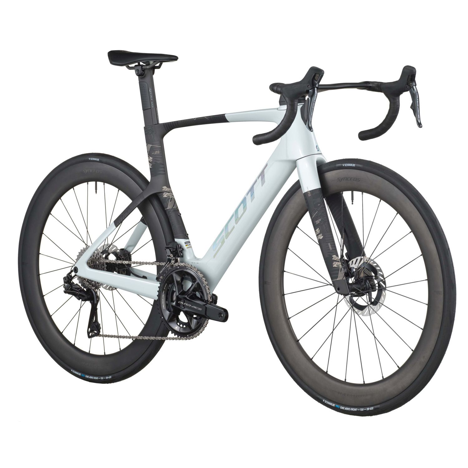 SCOTT FOIL RC PRO 2026 CUMULUS WHITE/CARBON BLACK - Imagen 2