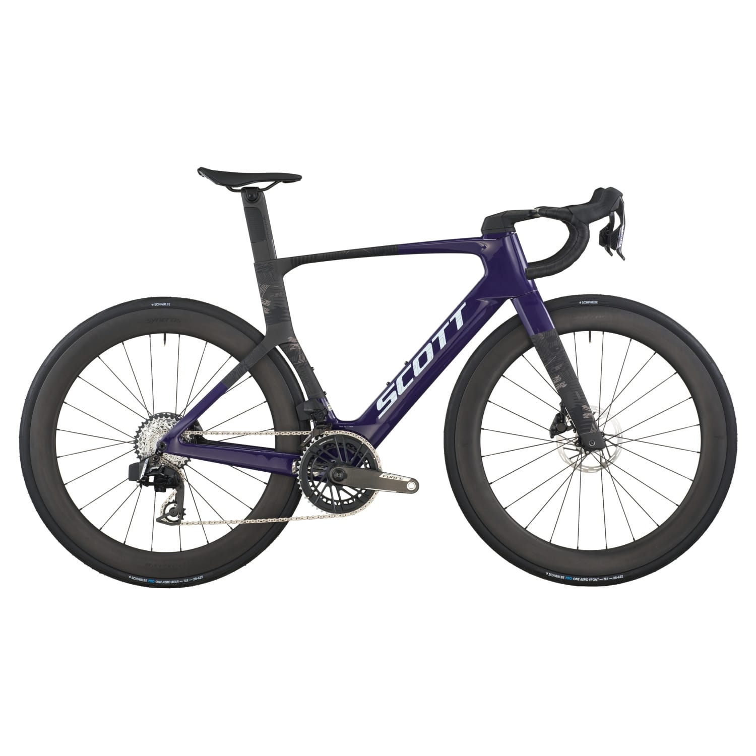 SCOTT FOIL RC TEAM 2026 GRAPE PURPLE/CARBON BLACK XXL