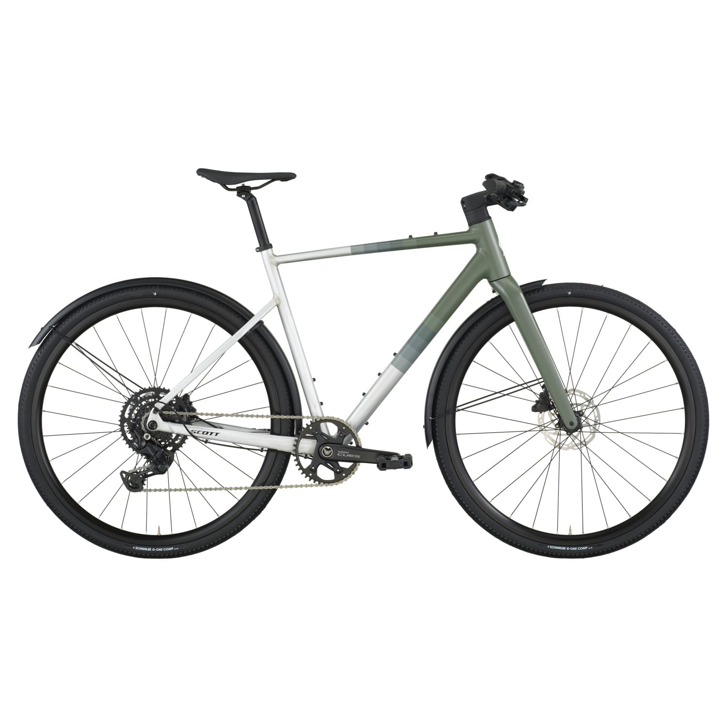 SCOTT METRIX 30 EQ ALLOY SILVER/WENGE GREEN AÑO 2026