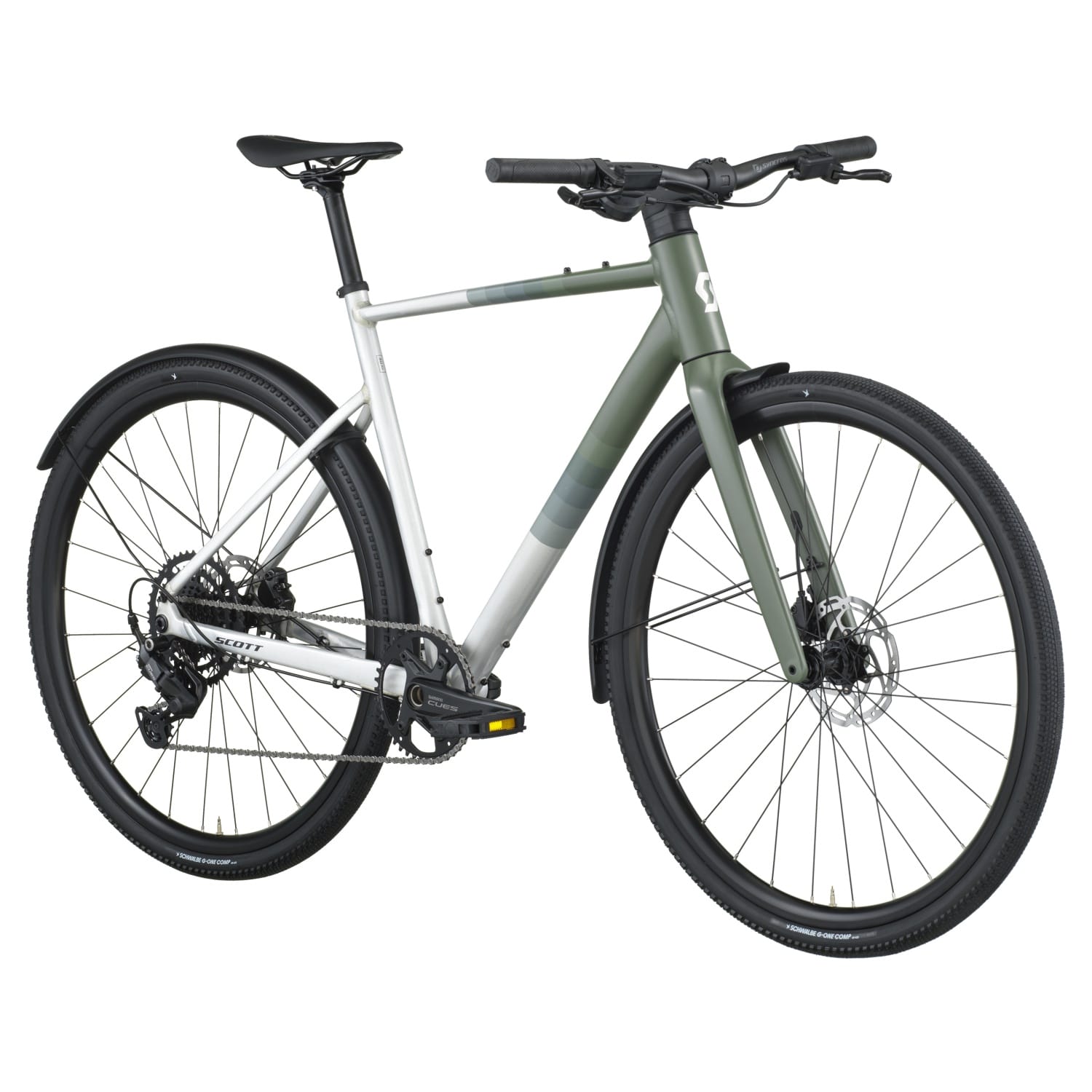 SCOTT METRIX 30 EQ ALLOY SILVER/WENGE GREEN AÑO 2026