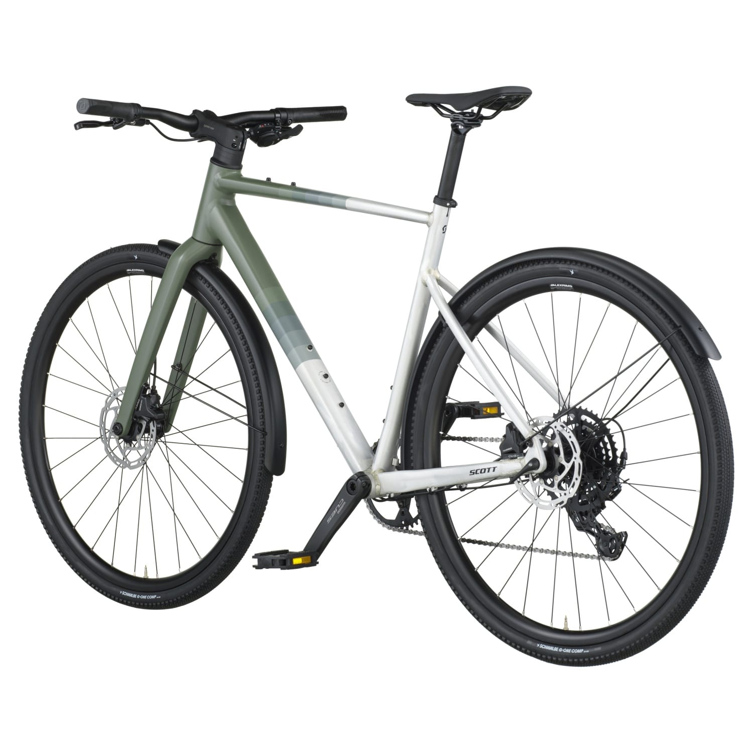 SCOTT METRIX 30 EQ ALLOY SILVER/WENGE GREEN AÑO 2026