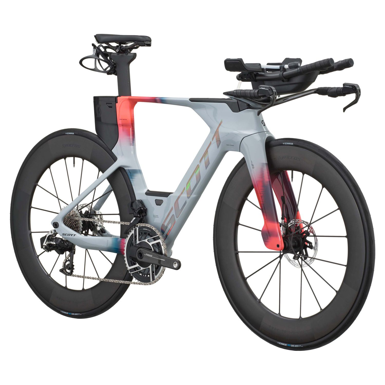 SCOTT PLASMA RC ULTIMATE 2027 NARWAL GREY/GLOAMING ORANGE - Imagen 2