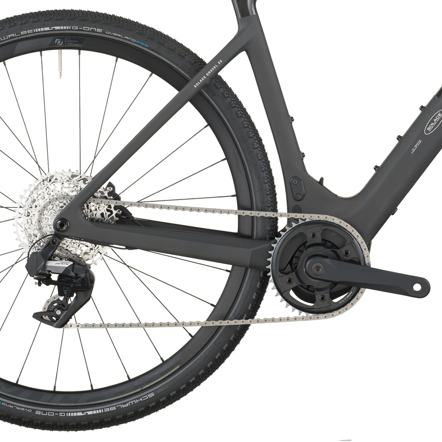 SCOTT SOLACE GRAVEL 30 2027 CARBON BLACK