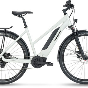 STEVENS E-4X TOUR LT GENERACION 2 2024 en color CLASSIC GREY, vista lateral completa