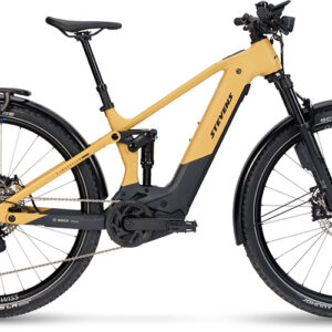 STEVENS E-INCEPTION TR 8.8.1 FEQ 2025 en color OCHRE GREY, vista lateral completa